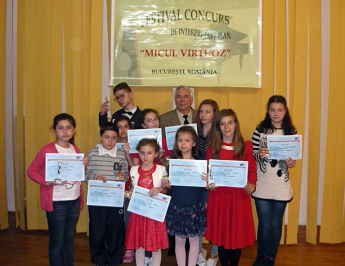 Performanţă a elevilor de la Palatul Copiilor la concursul «Micul Virtuoz» Obiectiv Vocea Brailei