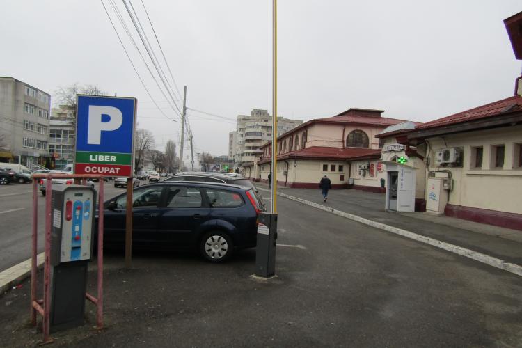 Parcarea cu taxă de la Piața Mare sa întors la chitanțier Obiectiv