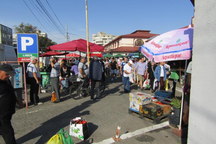 ”Producătorii” din Piața Mare, mutați în parcare Obiectiv Vocea Brailei