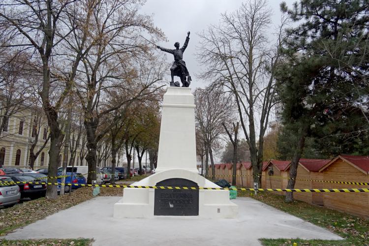 Statuia Ecaterinei Teodoroiu a renăscut de Centenar featured image
