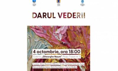 „Darul vederii”. Vernisaj la Galeria „Gheorghe Naum” featured image