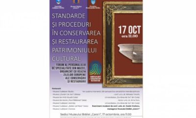 Zilele Europene ale Conservării și Restaurării, la Muzeul Brăilei „Carol I” featured image