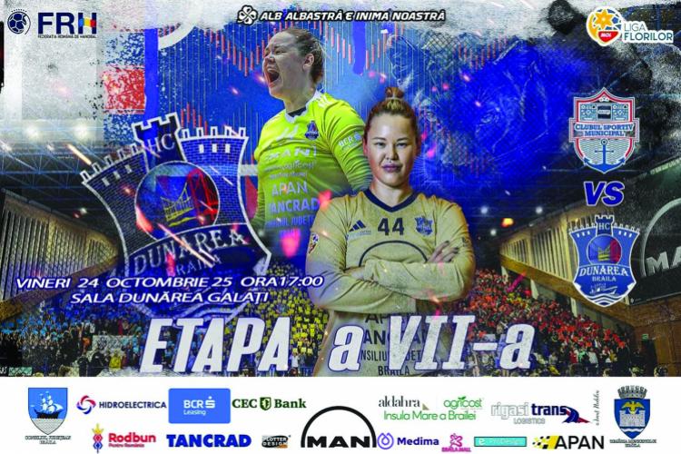 Derby la Dunăre. CSM Galați – HC Dunărea Brăila featured image