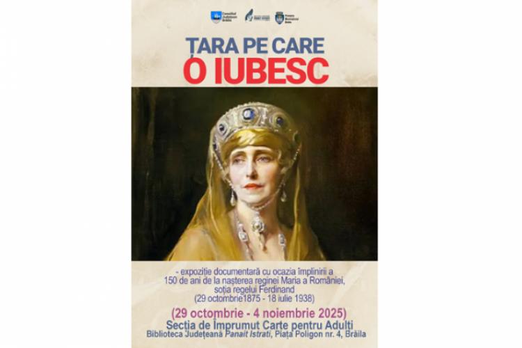 „Țara pe care o iubesc”. Expoziție dedicată Reginei Maria a României featured image