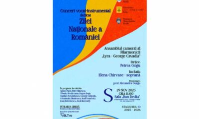 Concert dedicat Zilei Naționale a României la Filarmonica „Lyra” featured image