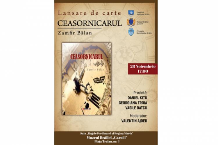 „Ceasornicarul”. Lansare de carte la Muzeu featured image