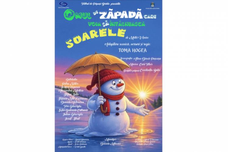 “Omul de zăpadă care voia să întâlnească soarele” premieră la Teatrul de Păpuși Brăila featured image
