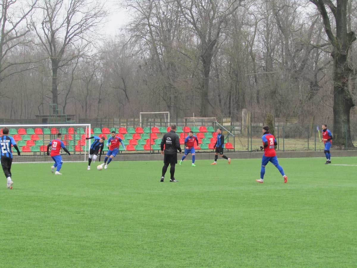 Daous Dava Brăila a susținut primul amical din această iarnă