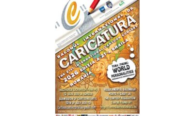 • cea de a XXI-a ediție a Salonului atrage an de an participanți din toate colțurile lumii • tema ediției 2026 a Salonului Internațional de Caricatură de la Brăila este: Personalități internaționale