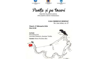 Expoziție de grafică satirică