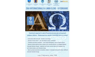 Ziua Internațională a Limbii Elene la Muzeul Brăilei „Carol I”