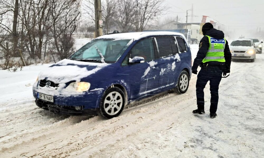 Viscolul a pus județul Brăila la încercare
