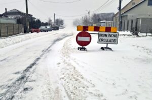 Viscolul a pus județul Brăila la încercare