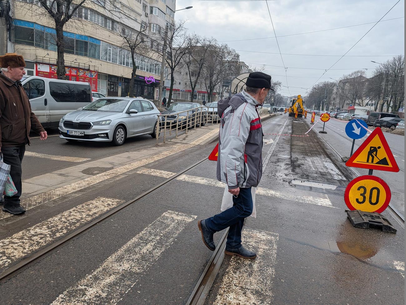 Bulevardul Dorobanților a intrat în reparații