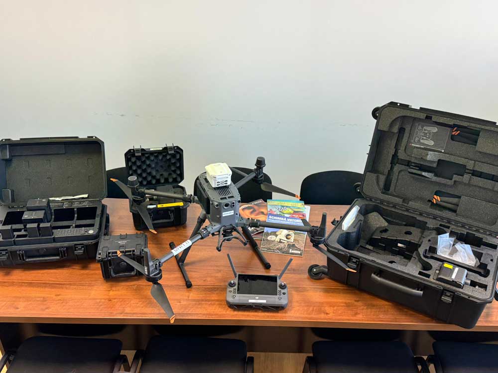 drone garda de mediu