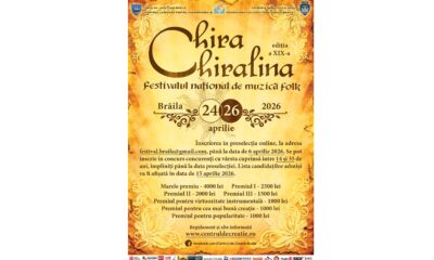 înscrieri la Festivalul Național de Folk Chira Chiralina