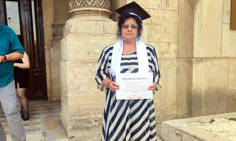 Studentă la 70 de ani