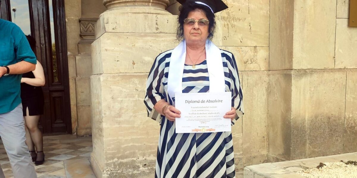 Studentă la 70 de ani