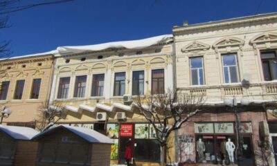 Pericole de sus, pe străzile cu arhitectură veche