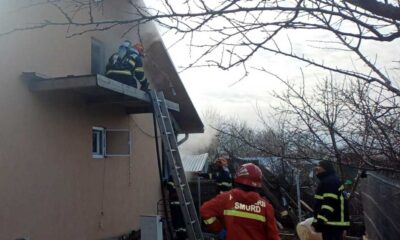 Incendiu la o locuință din Mărtăcești