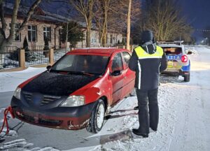 Prins de polițiști fără permis, RCA și ITP valabil