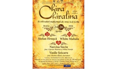 Ștefan Hrușcă și Vasile Șeicaru, pe scena Festivalului „Chira Chiralina”