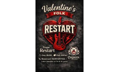 Trupa Restart vă așteaptă la Valentine's Folk