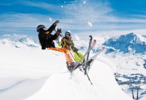 Vacanță de schi... cu gândul la Bac și Evaluare