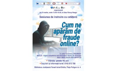 „Cum ne apărăm de fraudele online?”