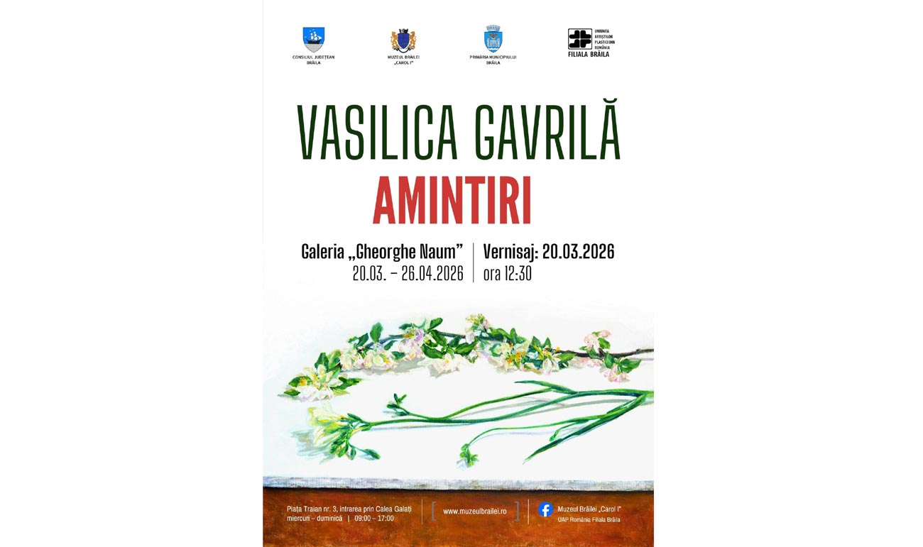 Expoziție de pictură la Galeria „Gheorghe Naum”