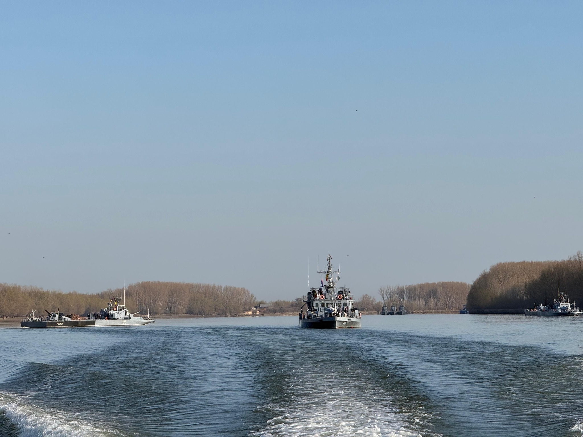 Navele Flotilei Fluviale, prezente la marele Exercițiu multinațional „Sea Shield 26”