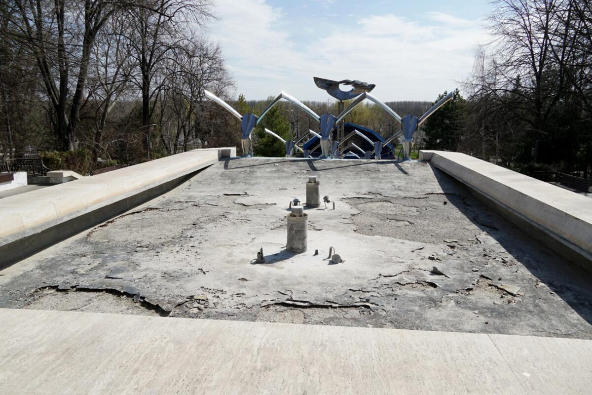 Fântânile arteziene de pe Esplanadă nu se mai curăță cu sare de lămâie