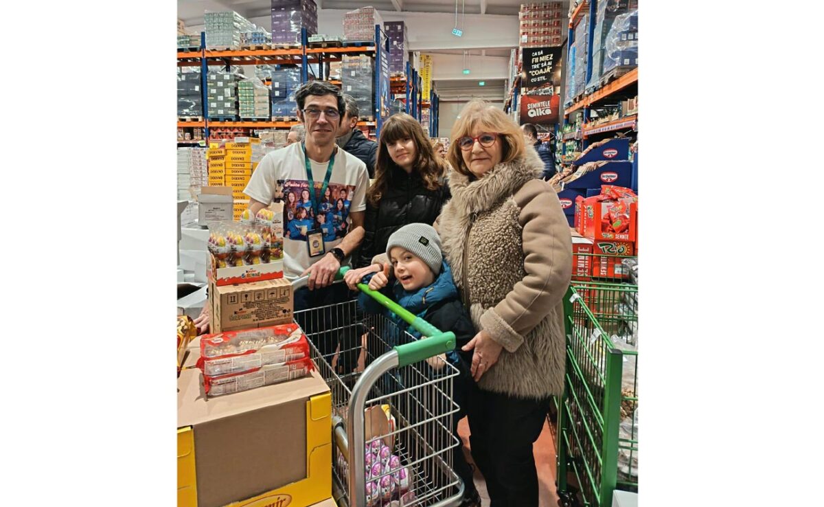 „Îngerii lui Costel” vor aduce bucuria Învierii pentru 100 de copii săraci