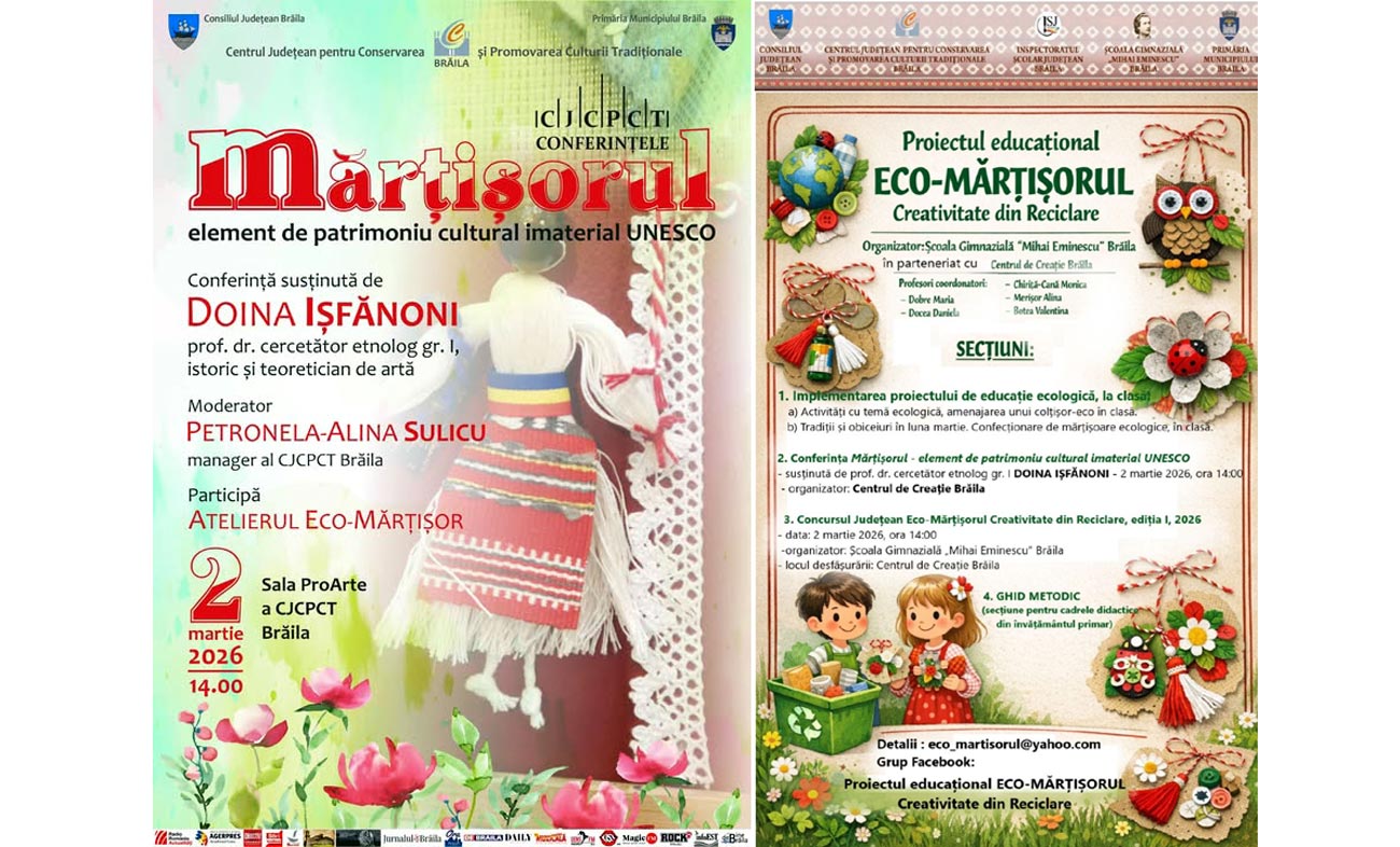 „Mărțișorul, element de patrimoniu cultural imaterial UNESCO”