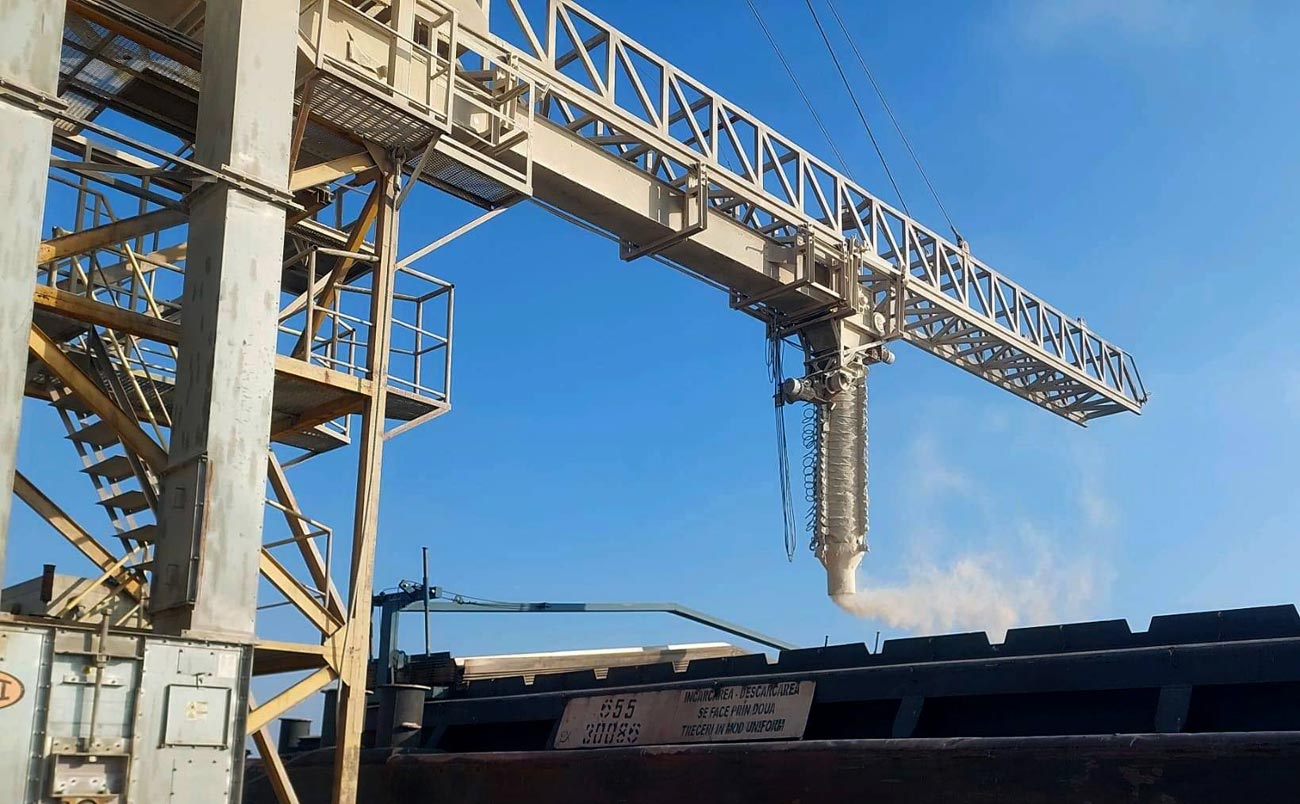 Silozul din port, reclamat în mod repetat că poluează mediul