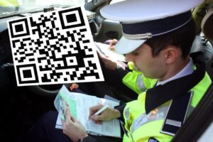 Amenzile de circulație se vor plăti rapid prin cod QR, direct la polițist