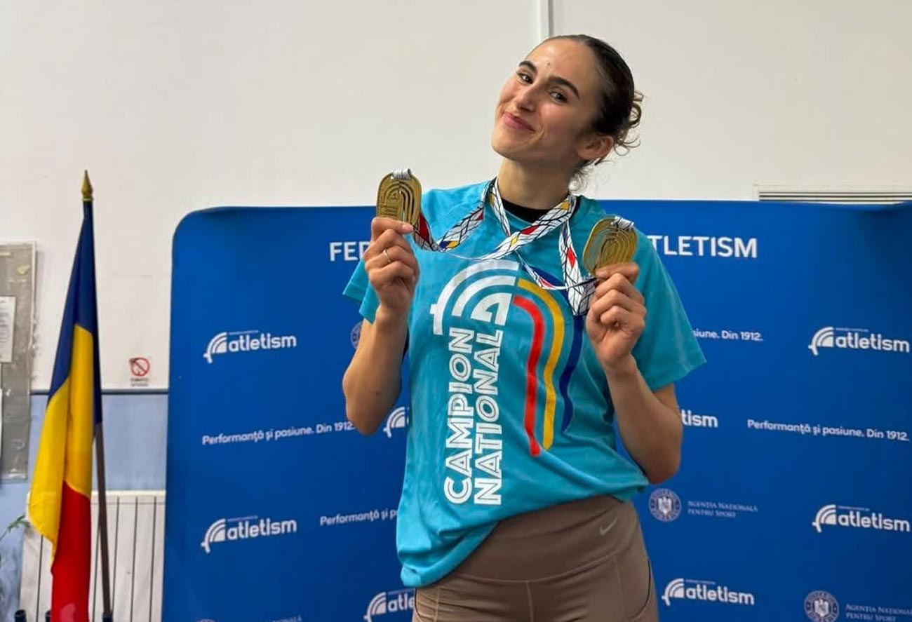 Denisa Balaban, dublă campioană națională la 60 m garduri