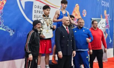 Trei boxeri juniori de la CSM Brăila au urcat pe podium la Cupa României