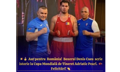 Pugilistul Denis Cucu, învingător la Cupa Mondială de tineret