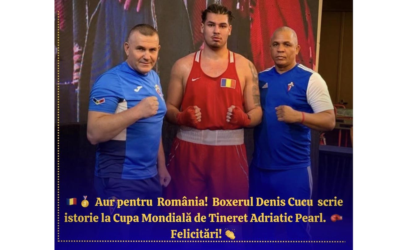 Pugilistul Denis Cucu, învingător la Cupa Mondială de tineret