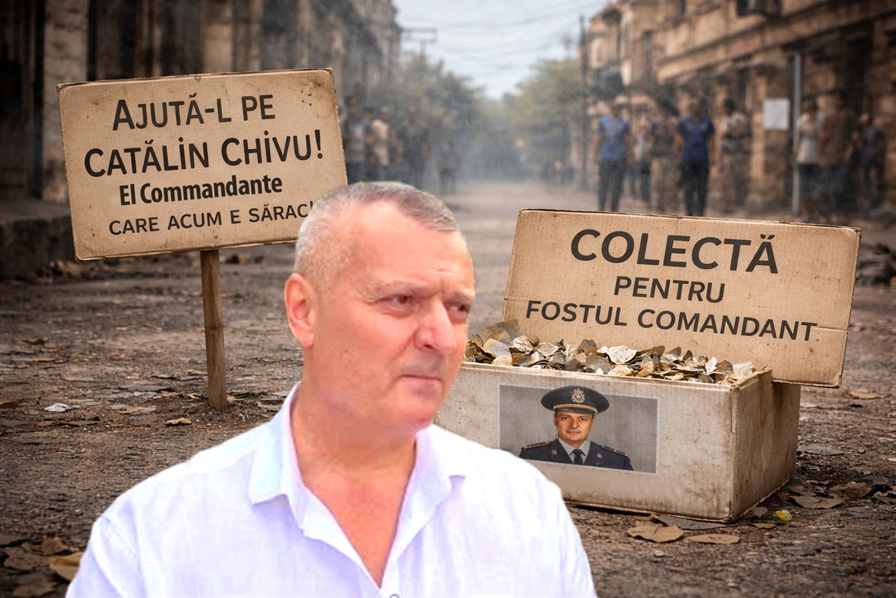 O colectă publică, vă rugăm, pentru Chivu Cătălin! ”Justițiarul” e sărac, n-are pensie!