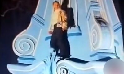 Ceasul din Centru, ”călărit” de un tânăr care l-a considerat… ”instagramabil”