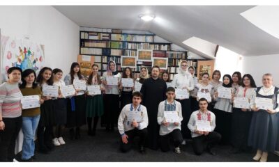 Piesă de teatru pe teme religioase, pusă în scenă de elevii de la „Perpessicius”