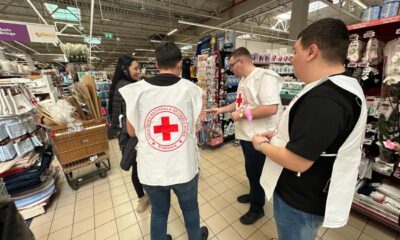 ”Mărțișorul Umanității”, oferit la Brăila de voluntarii Crucii Roșii