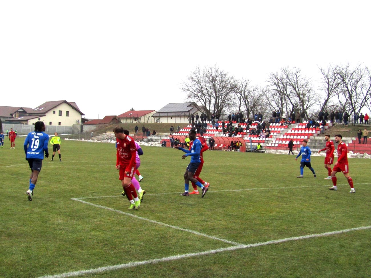 Dacia Unirea pierde la Liești într-un meci cu arbitraj controversat
