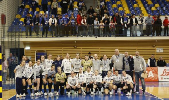 Punct important pentru HC Dunărea după egalul, 29-29, cu Corona Brașov