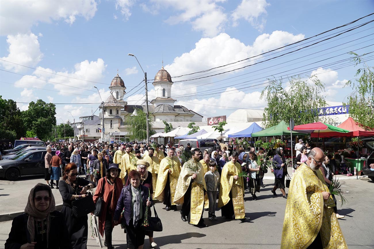 Pelerinaj de Florii la Brăila