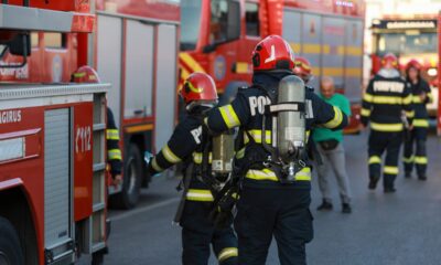 Bărbat rănit într-un incendiu izbucnit într-un apartament din Târnăveni. Mai multe persoane au fost evacuate