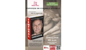 Artistul Lucian Constantin expune „Atemporal” la Librăria Cărtureşti de la Brăila Mall
