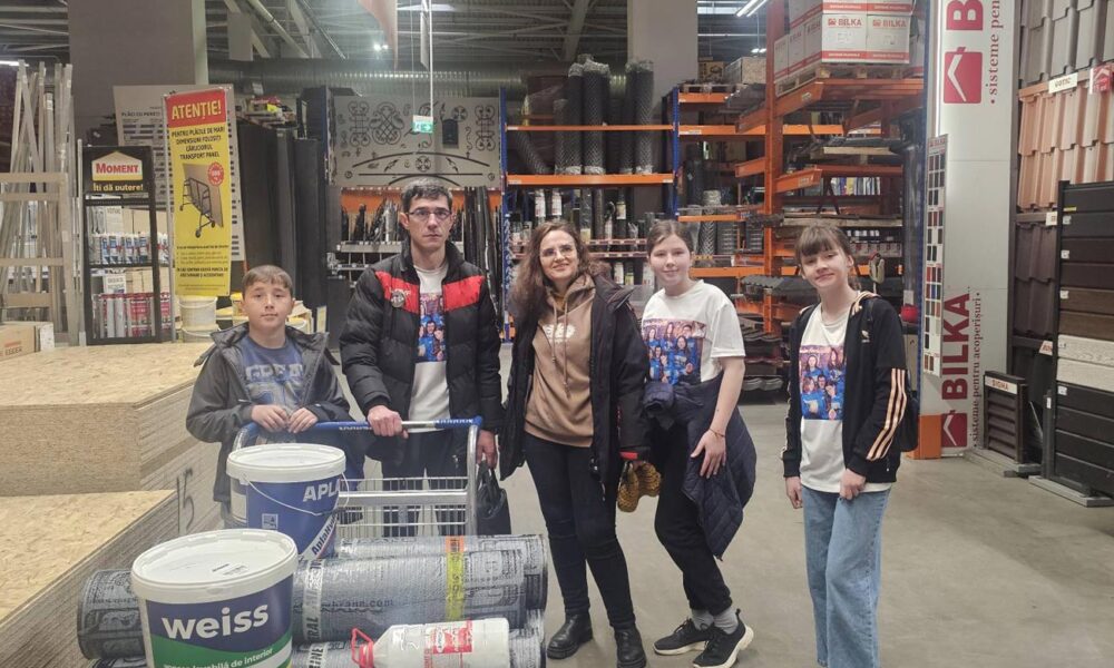 Voluntarii lui Costel au reușit să aducă speranța în familia ce risca să ajungă pe drumuri